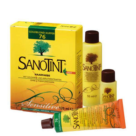 SANOTINT® SANOTINT® sensitive 76 „Goldblond Kupfer“