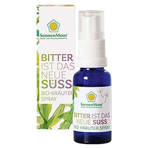 Sonnenmoor BITTER IST DAS NEUE SÜSS, Bio Kräuterspray