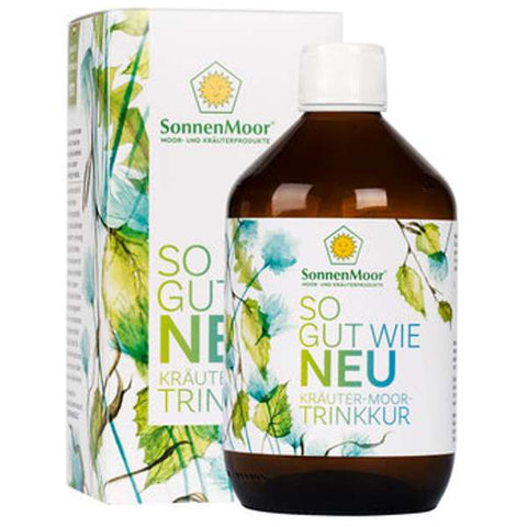 Sonnenmoor Trinkkur mit Kräutern und Moor, SO GUT WIE NEU
