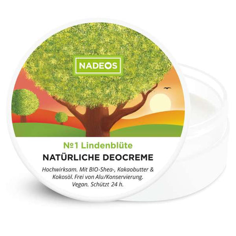 NADEOS NADEOS Natürliche Deocreme Lindenblüte 40g Default Title