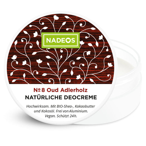 NADEOS NADEOS Natürliche Deocreme Oud Adlerholz 40g Deo