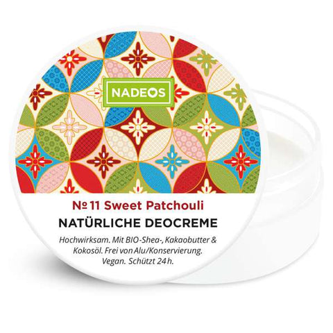 NADEOS NADEOS Natürliche Deocreme Sweet Patchouli Nr.11 40g Default Title
