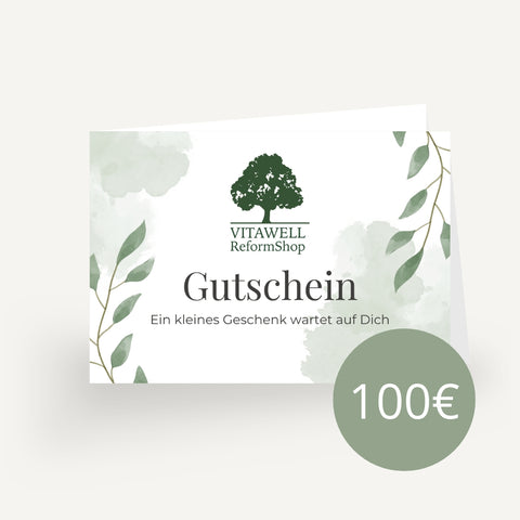 VITAWELL ReformShop VITAWELL ReformShop Geschenkgutschein 100,00 €