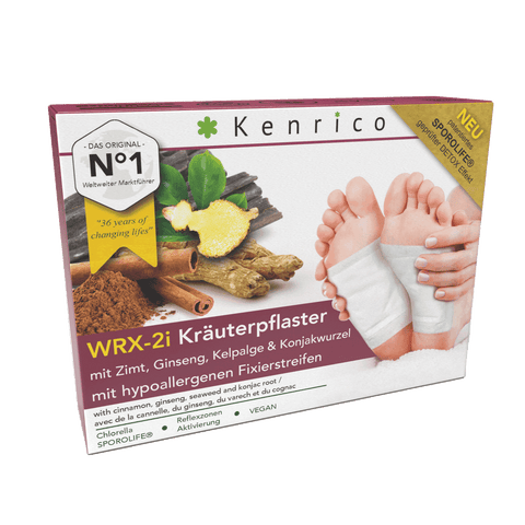 Kenrico WRX-2i Kräuterpflaster mit Zimt, Ginseng, Kelpalge & Konjakwurzel