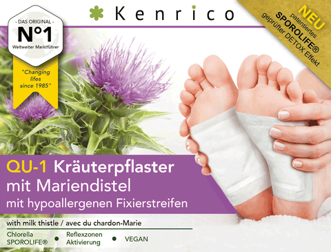 Kenrico QU-1 Kräuterpflaster mit Mariendistel